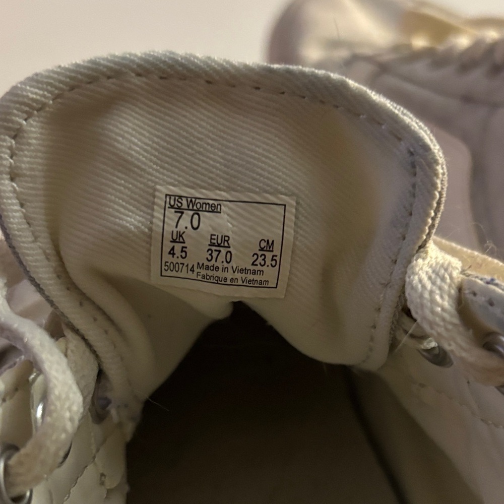 Vans size 7 grey speckled skate shoes - Picture 7 of 7